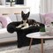Plush Calming Dog Couch Bed with Removable and Washable Zipper Cover